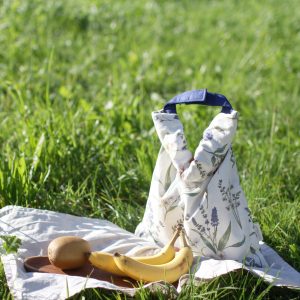 Wiederverwendbare Leinen-Baumwoll-Brotbeutel mit Reissverschluss, Schuesselabdeckungen aus Baumwolle mit Bienenwachs – Bild 8