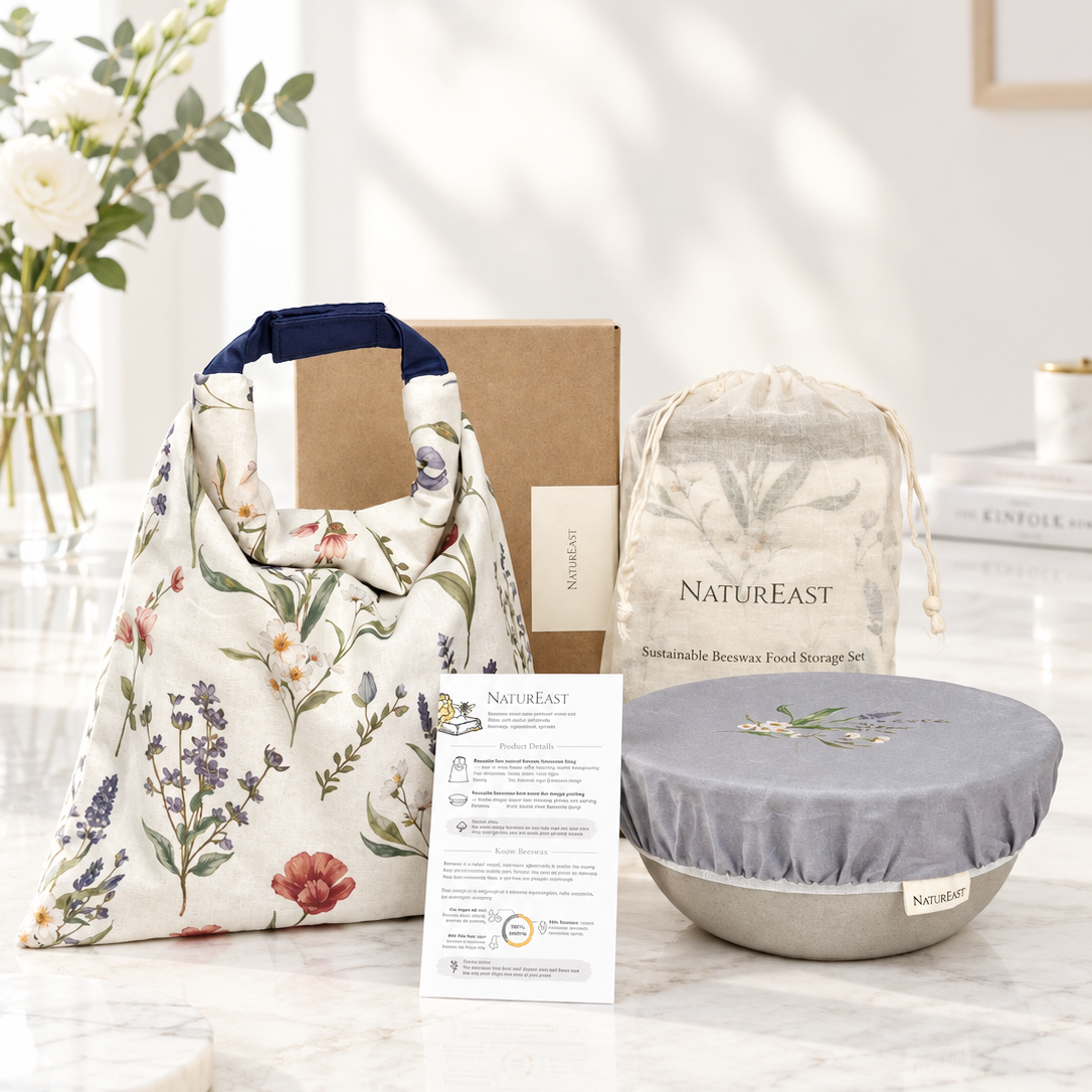 Reusable beeswax bread bag & bowl cover set | Free shipping within Switzerland - Image 9