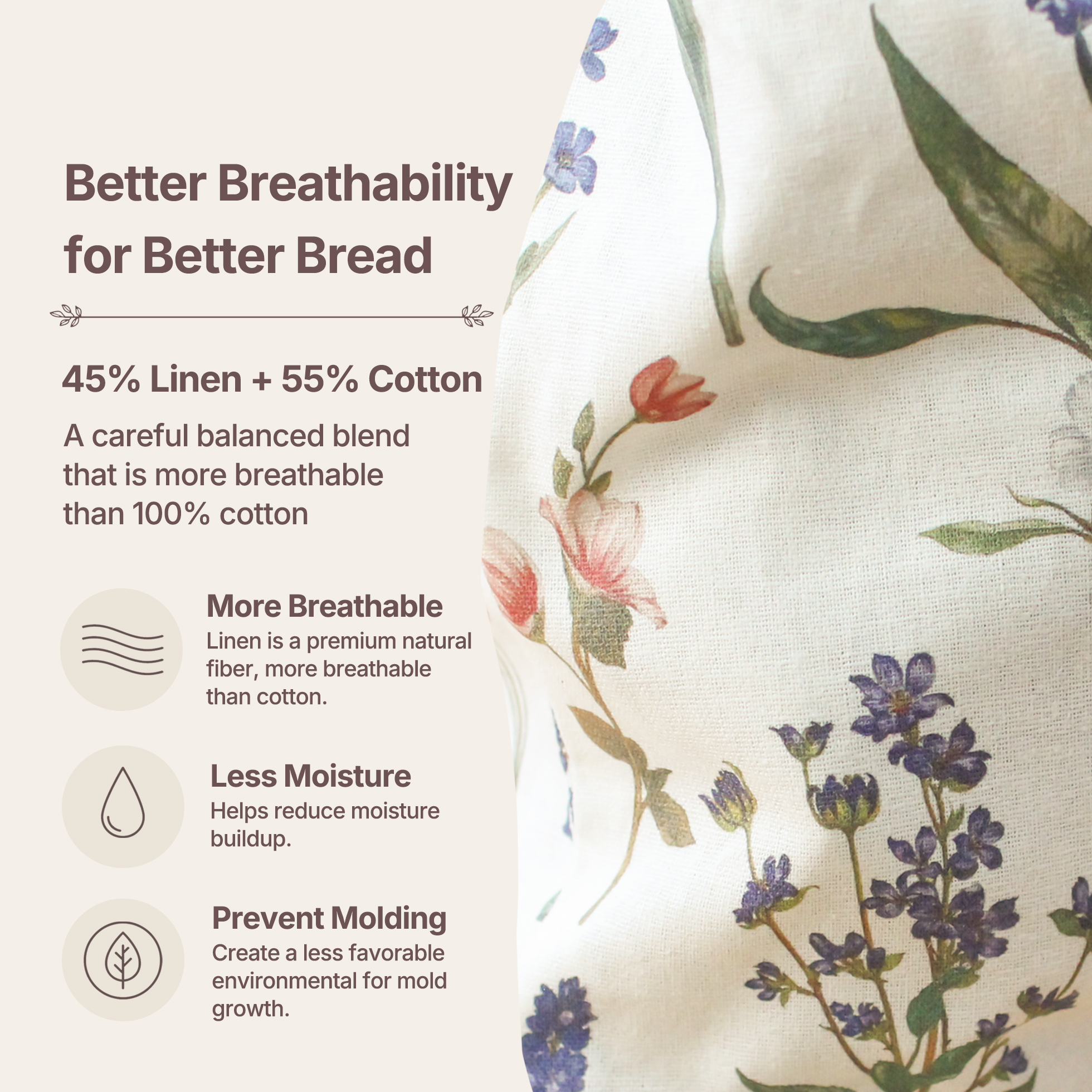 Reusable beeswax bread bag & bowl cover set | Free shipping within Switzerland - Image 3